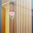 Load image into Gallery viewer, Waterproof Vinyl Sticker - Pink Flower Bouquet
