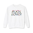 Load image into Gallery viewer, Book Lover Pink Floral Sweatshirt
