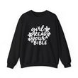 Load image into Gallery viewer, Girl, Read Your Bible Crewneck Sweatshirt
