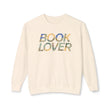 Load image into Gallery viewer, Book Lover Green Floral Sweatshirt
