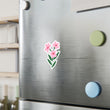 Load image into Gallery viewer, Waterproof Vinyl Sticker - Pink Flower Bouquet
