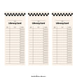 Load image into Gallery viewer, Printable Valentine’s Library Card Bookmark
