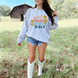 Load image into Gallery viewer, Girl, Read Your Bible Color Crewneck Sweatshirt
