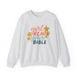 Load image into Gallery viewer, Girl, Read Your Bible Color Crewneck Sweatshirt
